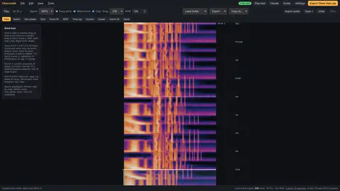 Chartsmith spectrogram view for lining notes up with the music.